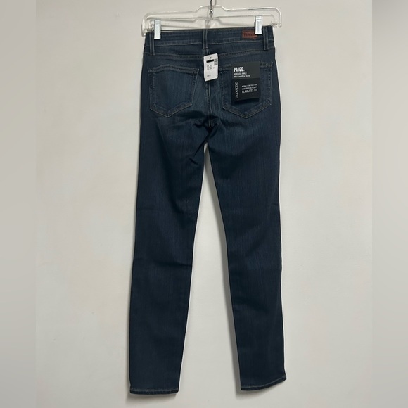 PAIGE VERDUGO ANKLE MID-RISE ULTRA SKINNY JEAN IN NOTTINGHAM - Picture 16 of 16